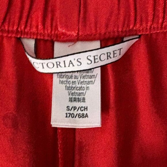Victoria's Secret Red Matching Sleepwear Set Small - Picture 7 of 7